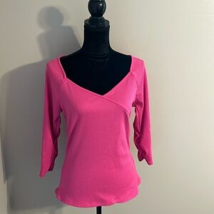 Jennifer Lopez Hot Pink Shirt